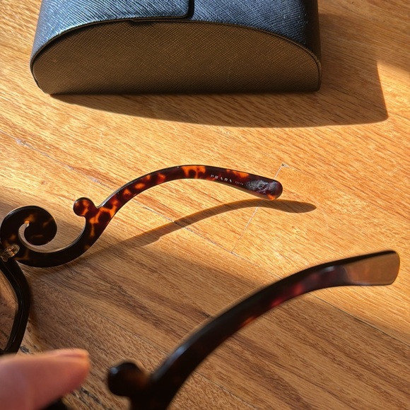 Prada Tortoise Baroque Sunglasses - Picture 6 of 7